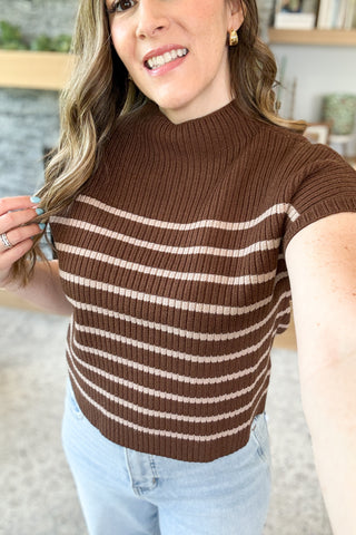 Chasing Autumn Mock Neck Sweater Top