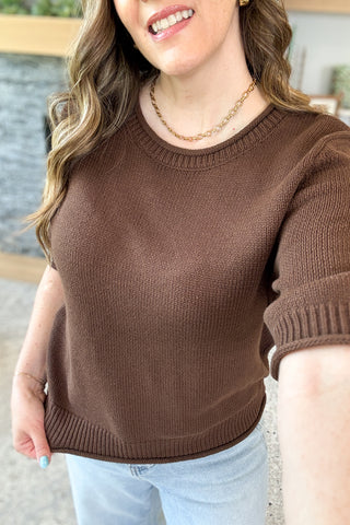 Amber Orchard Sweater Knit Top