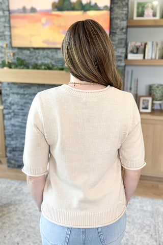 Amber Orchard Sweater Knit Top