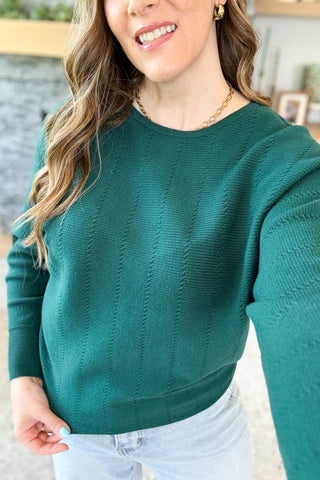 Sunset Trail Boat Neck Sweater Knit Top