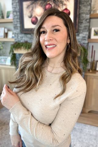 Ariah Rhinestone Sweater