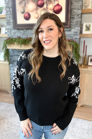 Hanah Embroidered Sweater
