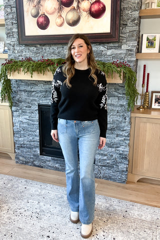 Hanah Embroidered Sweater