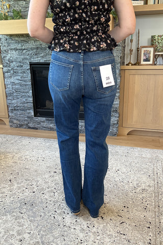 Morena High Rise Straight Leg Mica Jeans