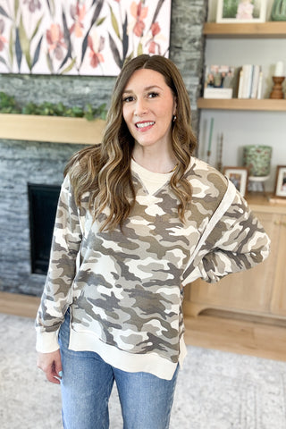 Camo Days Pullover Sweatshirt