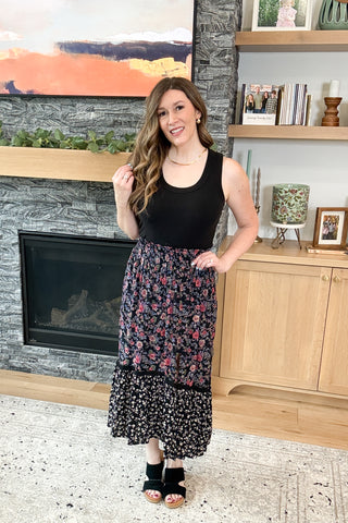 Woodland Charm Maxi Skirt