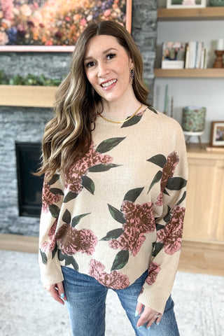 Palloma Floral Knit Sweater