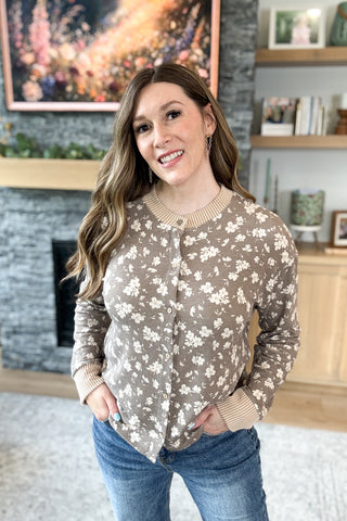 Daisie Ditsy Floral Button Down Top