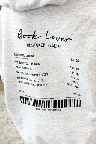 Book Lover Pullover Hoodie