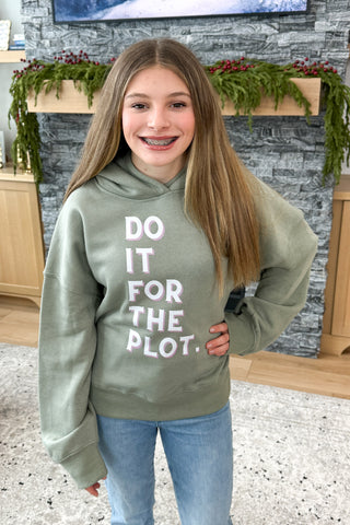 Do it for the Plot Pullover Hoodie