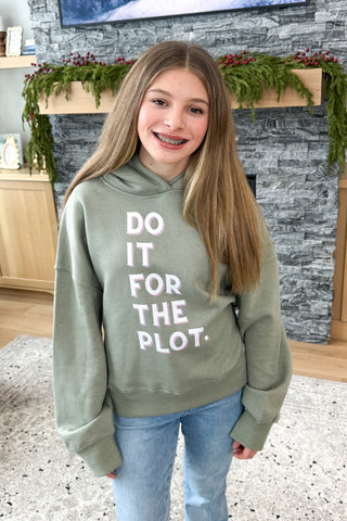 Do it for the Plot Pullover Hoodie