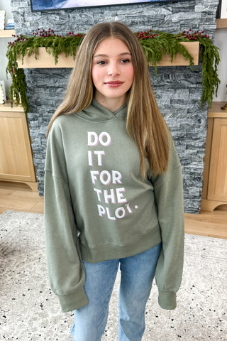 Do it for the Plot Pullover Hoodie