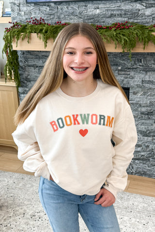 Bookworm Pullover Sweatshirt (MADE TO ORDER)