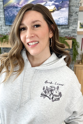 Book Lover Pullover Hoodie