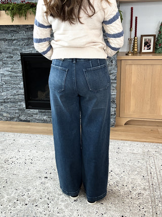 Sheryl High Rise Wide Leg Kancan Jeans