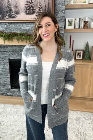 Alanis Striped Cardigan