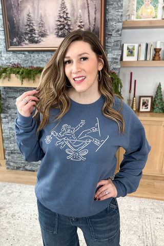 Winter Martini Pullover Sweatshirt (MADE TO ORDER)