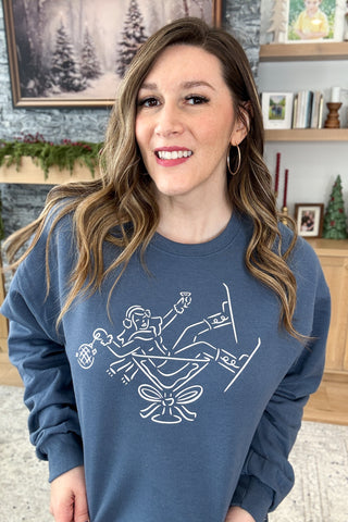Winter Martini Pullover Sweatshirt (MADE TO ORDER)