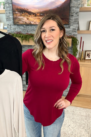 Norah Basic Long Sleeve Top