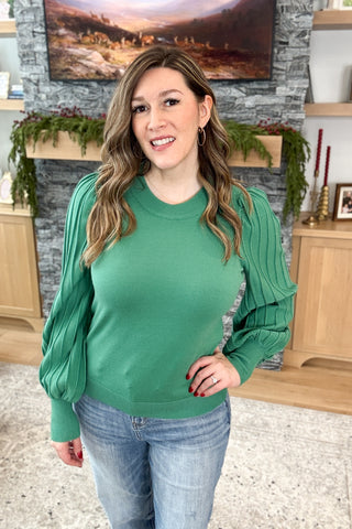 Gracie Balloon Sleeve Top