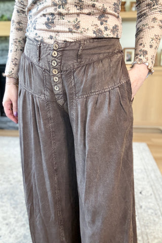 Marielle Mineral Wash Wide Leg Pants