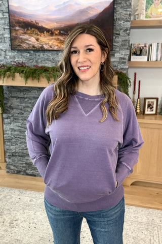 Karli Mineral Wash Pullover