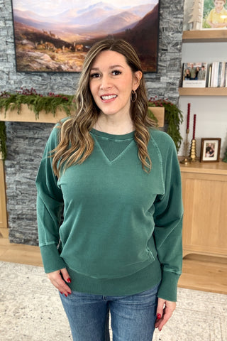 Karli Mineral Wash Pullover