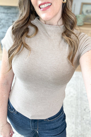 Sylvee Mock Neck Knit Top