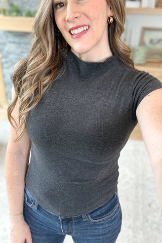 Sylvee Mock Neck Knit Top
