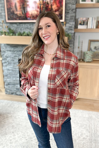 Harvest Haze Flannel Shacket