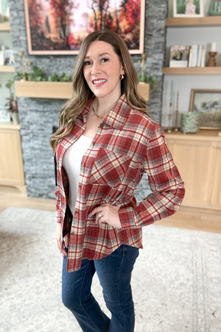 Harvest Haze Flannel Shacket