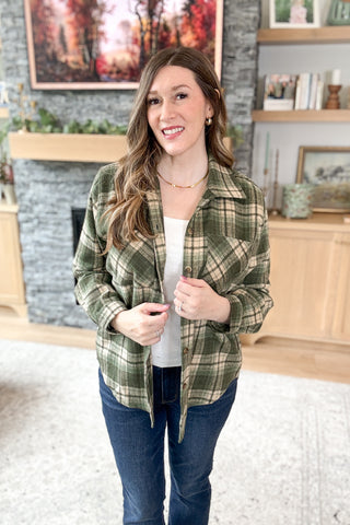 Harvest Haze Flannel Shacket
