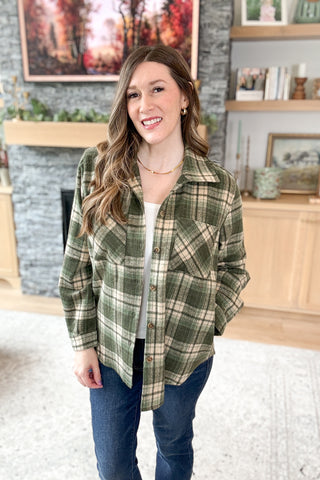 Harvest Haze Flannel Shacket
