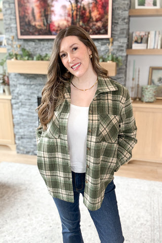 Harvest Haze Flannel Shacket