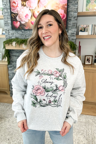 Sharing Kindness Pullover Sweatshirt