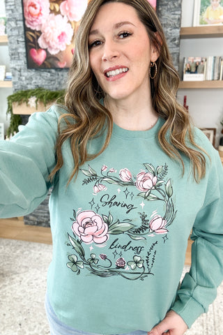 Sharing Kindness Pullover Sweatshirt