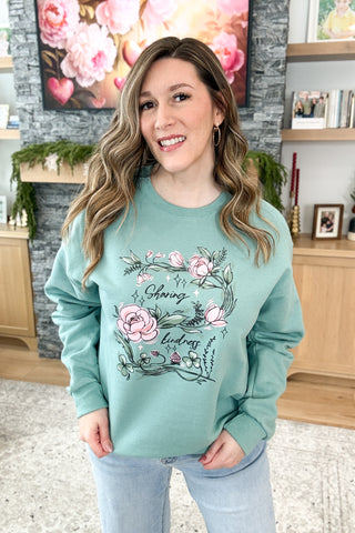 Sharing Kindness Pullover Sweatshirt