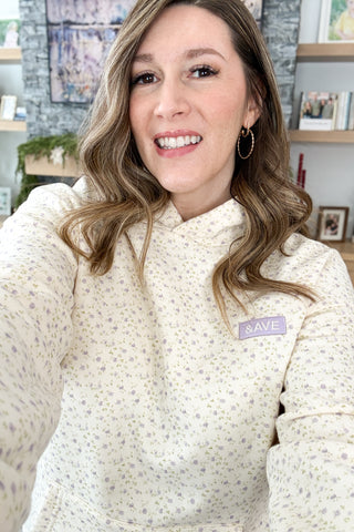 Comfort Zone Hoodie - Ditsy Darling