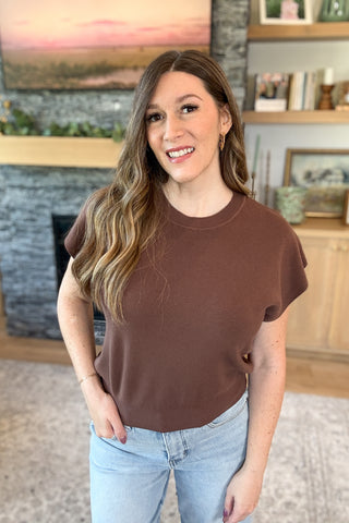 Gabriella Short Sleeve Sweater Top