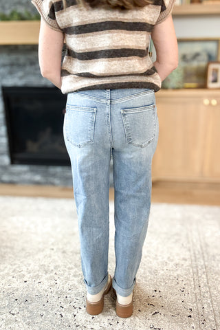 Lauren Boyfriend Fit Mid Rise Judy Blue Jeans