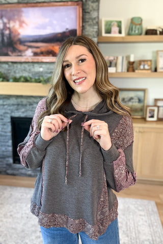 Rorie Boho Color Block Hoodie