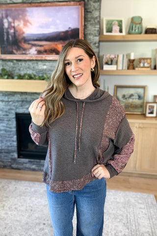 Rorie Boho Color Block Hoodie