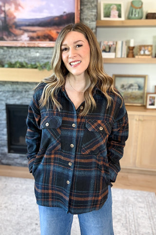 Charlee Brushed Flannel Shacket