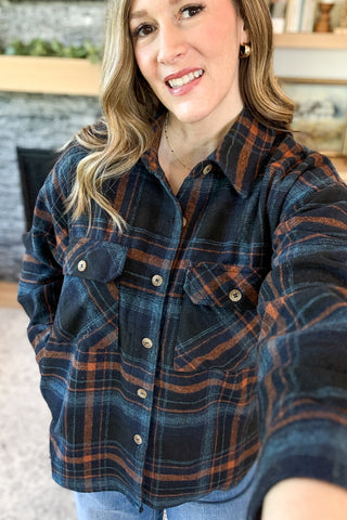 Charlee Brushed Flannel Shacket
