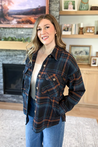 Charlee Brushed Flannel Shacket