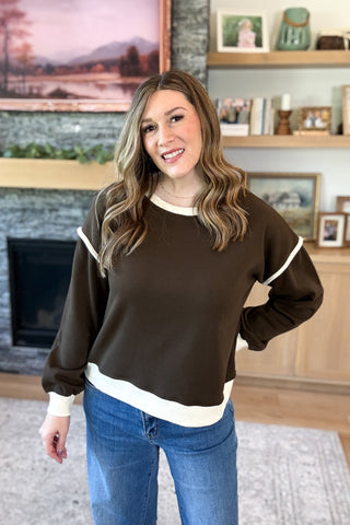 Campus Classic Contrast Trim Sweatshirt