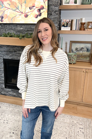 Sethe Striped Pullover Top