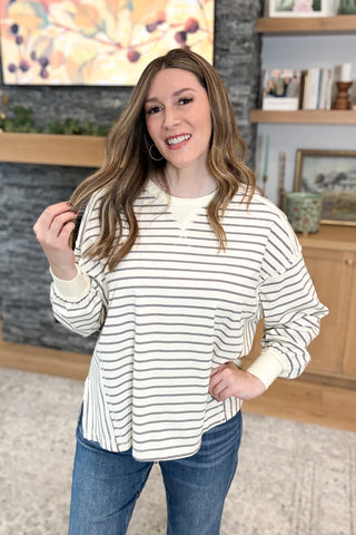 Sethe Striped Pullover Top