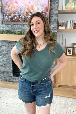 Daphnie Pointelle Knit Top