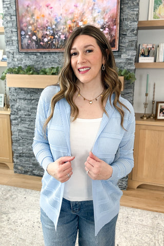 Lakelynn Open Knit Cardigan